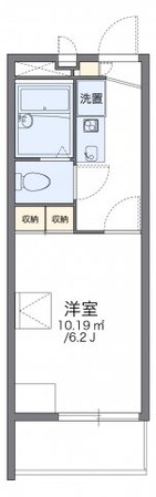 レオパレスアルモニⅠの物件間取画像